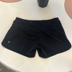 Lululemon low rise lined shorts